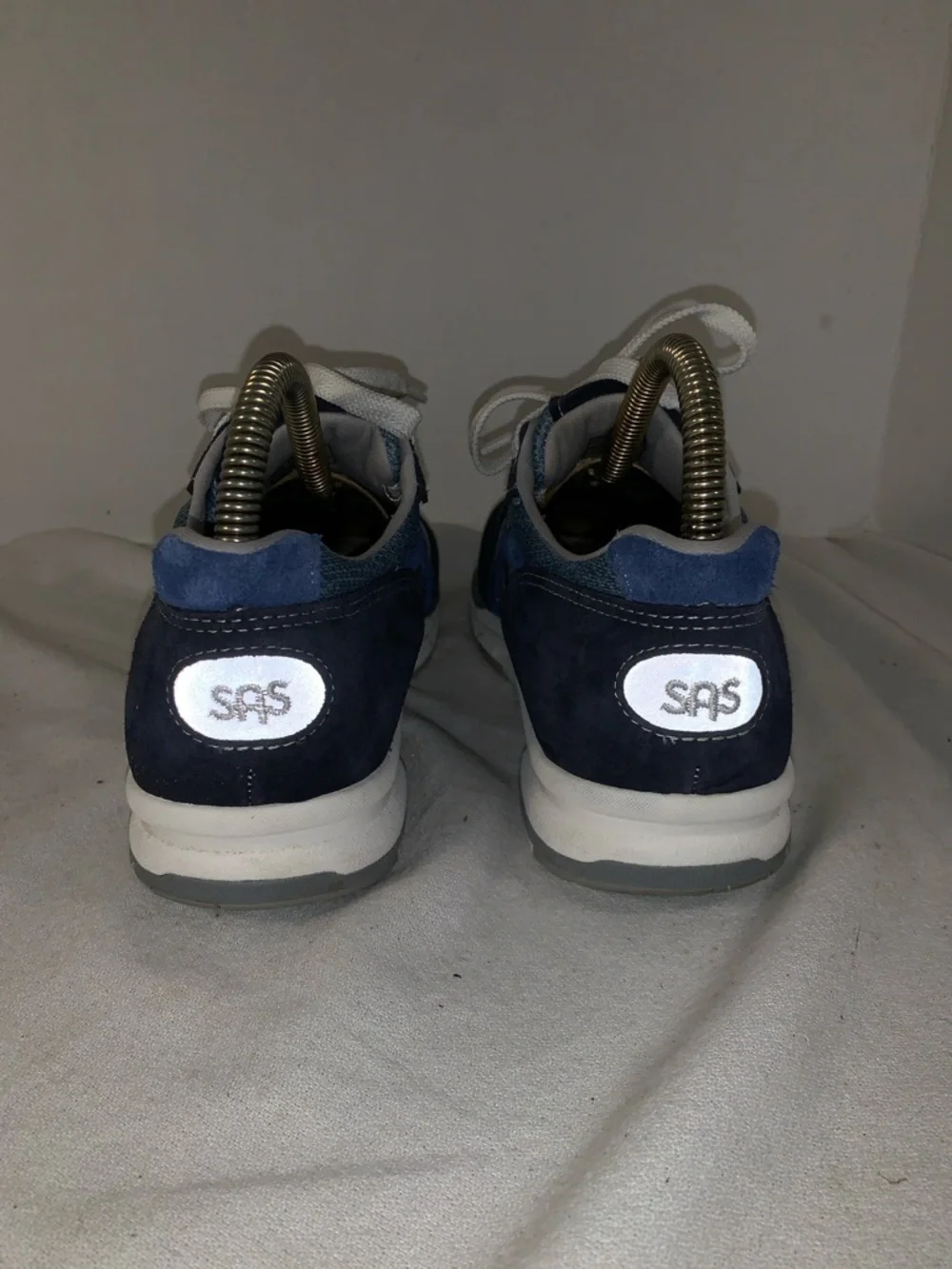 SAS Women's Tour Mesh Navy and Light Blue Sneakers